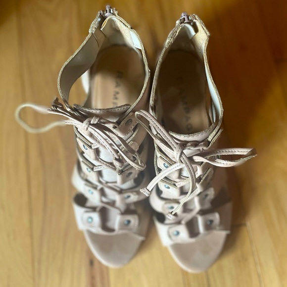 Rampage Lace Up Heels - Picture 6 of 6